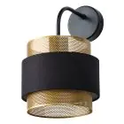 Ledvance Decor Hornet Applique Murale Noir | Convient pour E27