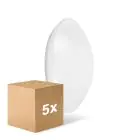 Lot 5x Ledvance Surface Circulaire 400 24W 840 1920lm Blanc IP44 | Blanc Froid